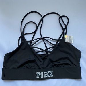 Victoria’s Secret Pink Black sports bra small